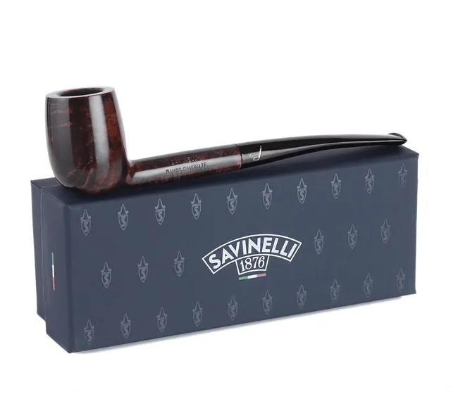 savinelli-bing-s-favorite-pfeife-glatt-6mm-bent-billiard image 1