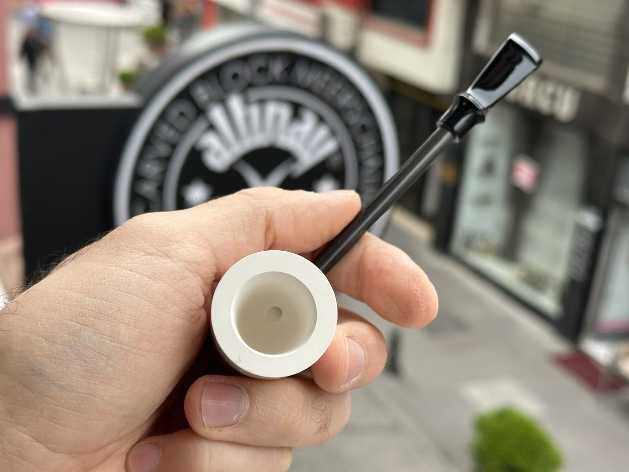 altinay-carbon-fiber-natural-smooth-poker-meerschaumpfeife-glatt image 6