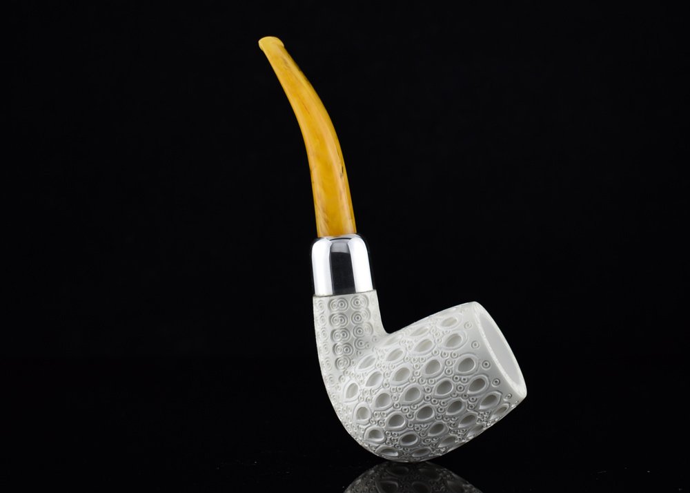 altinay-army-bent-tabakpfeife-meerschaum-spigot-gebogen image 6