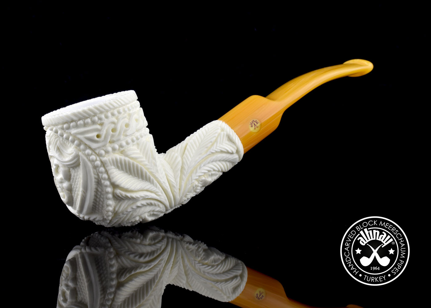 altinay-classic-bent-billiard-meerschaumpfeife-pirat image 2