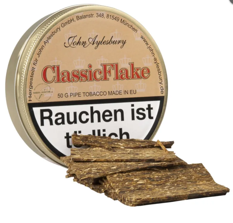 john-aylesbury-classic-luxury-flake-pfeifentabak-50g-virginia image 1