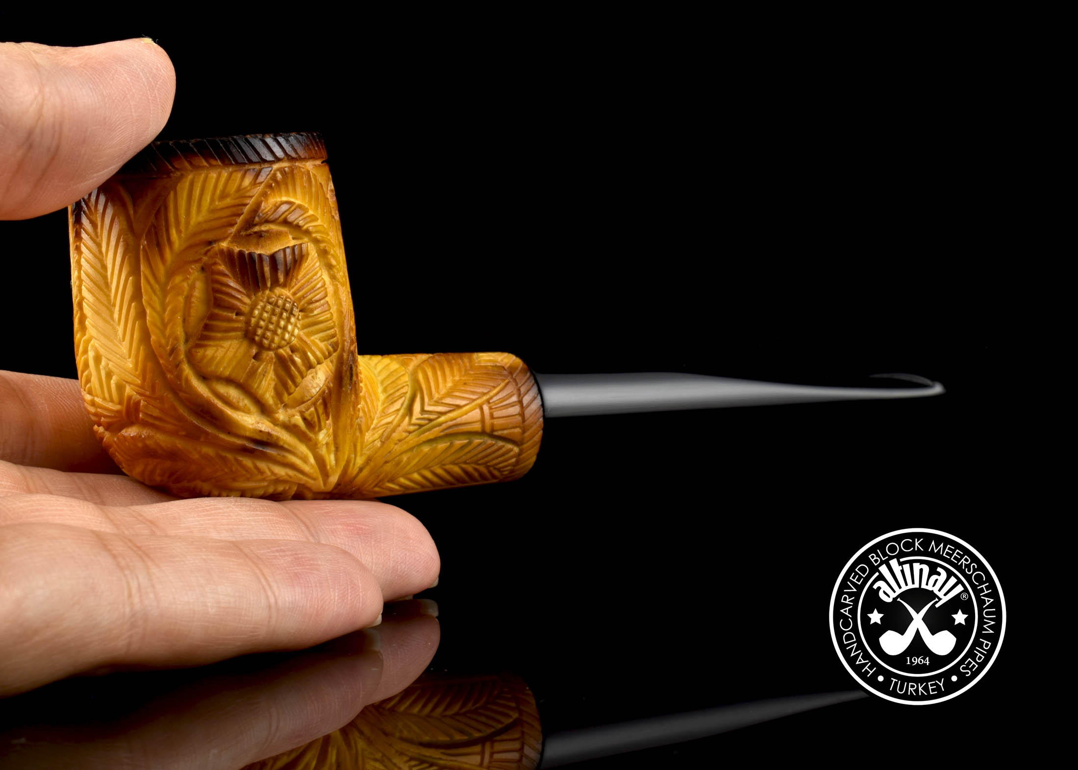 altinay-classic-billiard-52068-meerschaumpfeife-glatt image 3