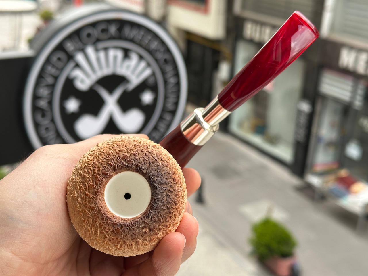 altinay-calabash-meerschaumpfeife-silver-spigot-tabakpfeife image 5