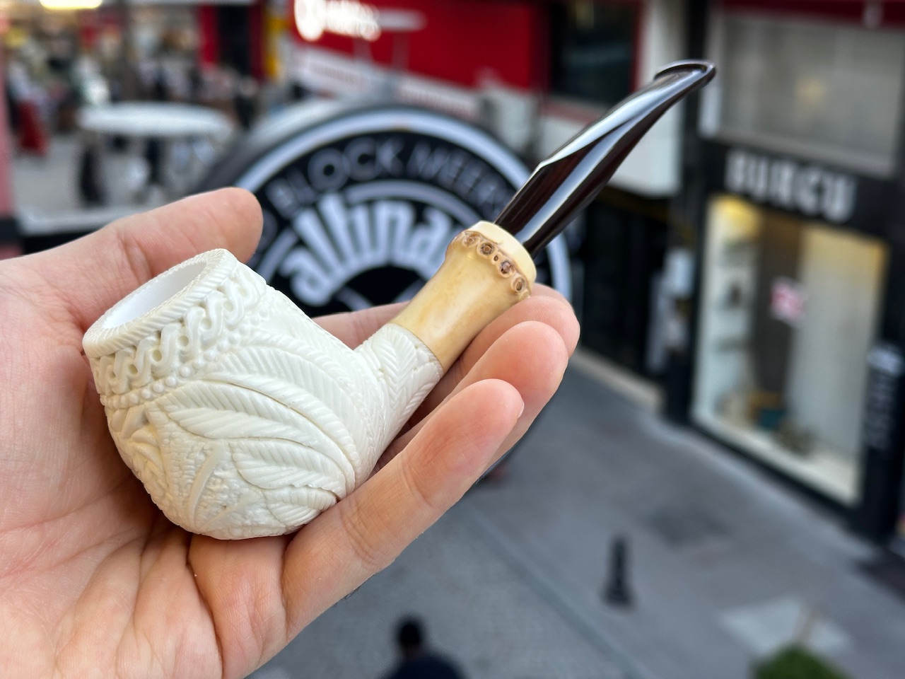 altinay-bamboo-brandy-meerschaumpfeife-drachenmotiv-bambus image 2