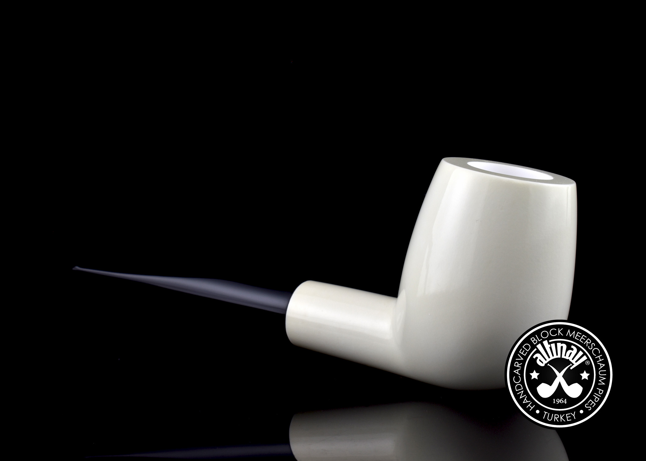 altinay-classic-billiard-meerschaumpfeife-blockmeerschaum-glatt image 2