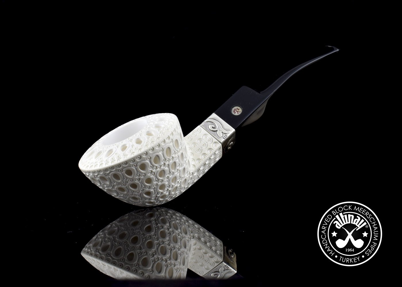 altinay-classic-dublin-meerschaumpfeife-glatt-handgeschnitzt image 2