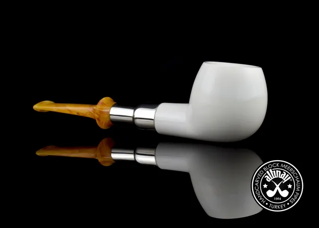 altinay-spigot-prince-meerschaumpfeife-silber image 1