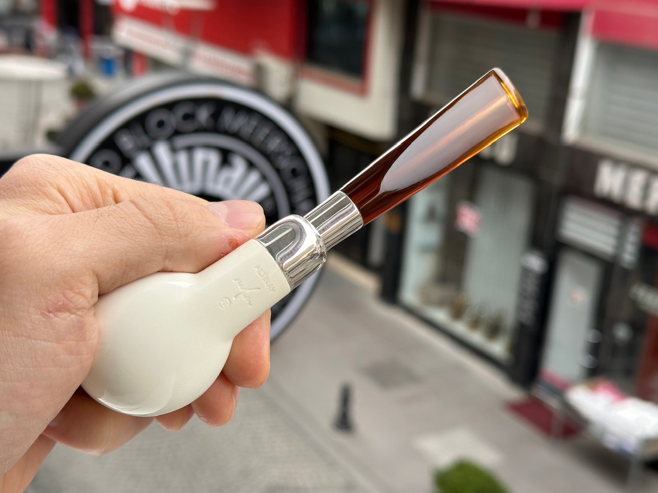 altinay-spigot-billiard-meerschaumpfeife-silber-spigot image 6