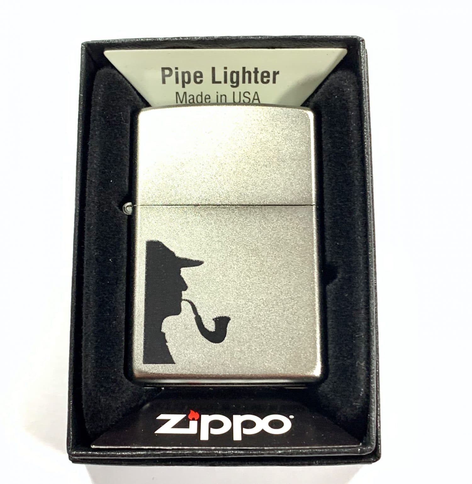 zippo-pfeifenfeuerzeug-sherlock-holmes-chrom image 2