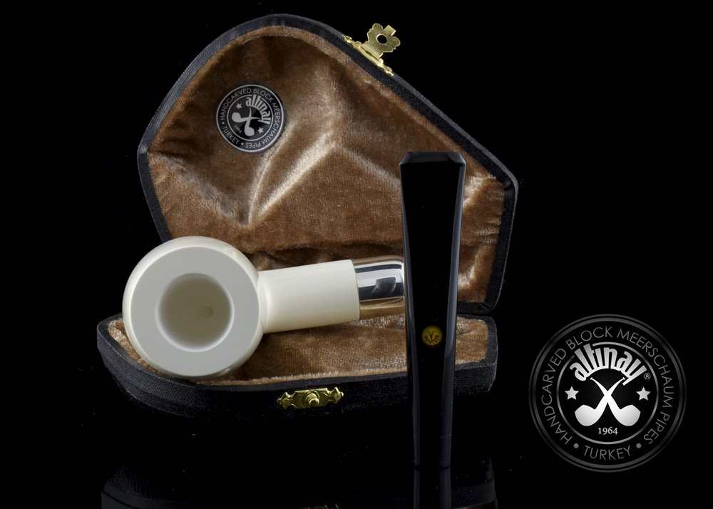 altinay-spigot-army-billiard-meerschaumpfeife-silber image 6