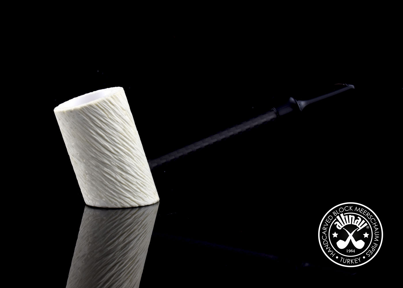 altinay-carbon-fiber-series-poker-meerschaumpfeife image 1