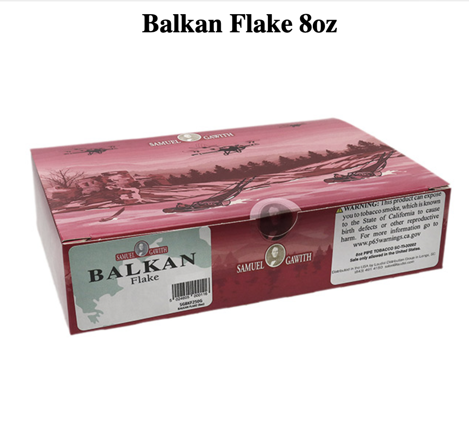samuel-gawith-balkan-flake-pfeifentabak-box-8oz-latakia image 1