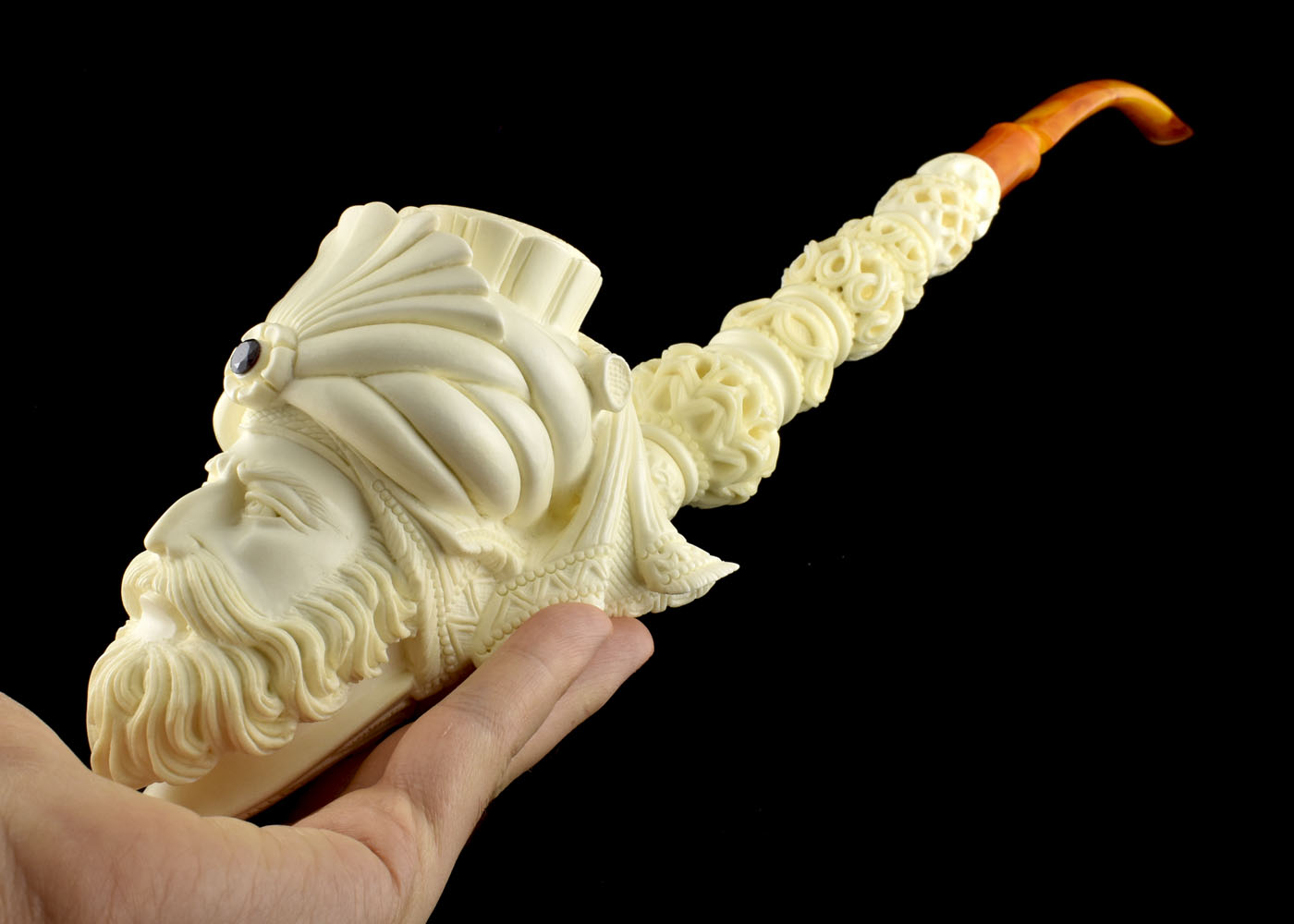 altinay-classic-sultan-saxophone-meerschaumpfeife-figural image 6