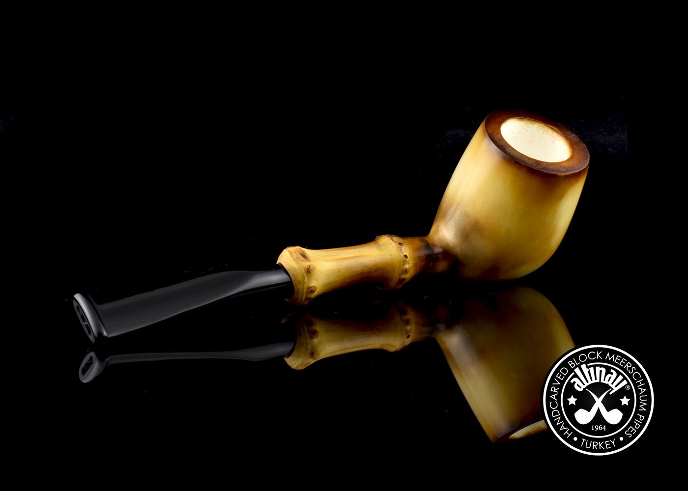 altinay-bamboo-billiard-meerschaumpfeife-mit-bambus-natur image 4