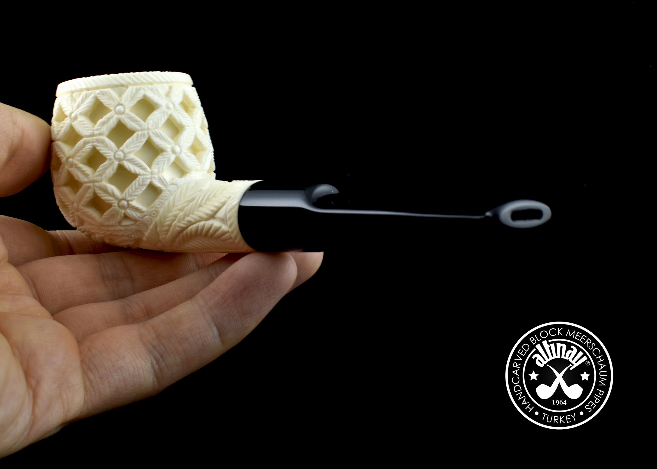 altinay-classic-deep-lattice-apple-meerschaumpfeife image 6
