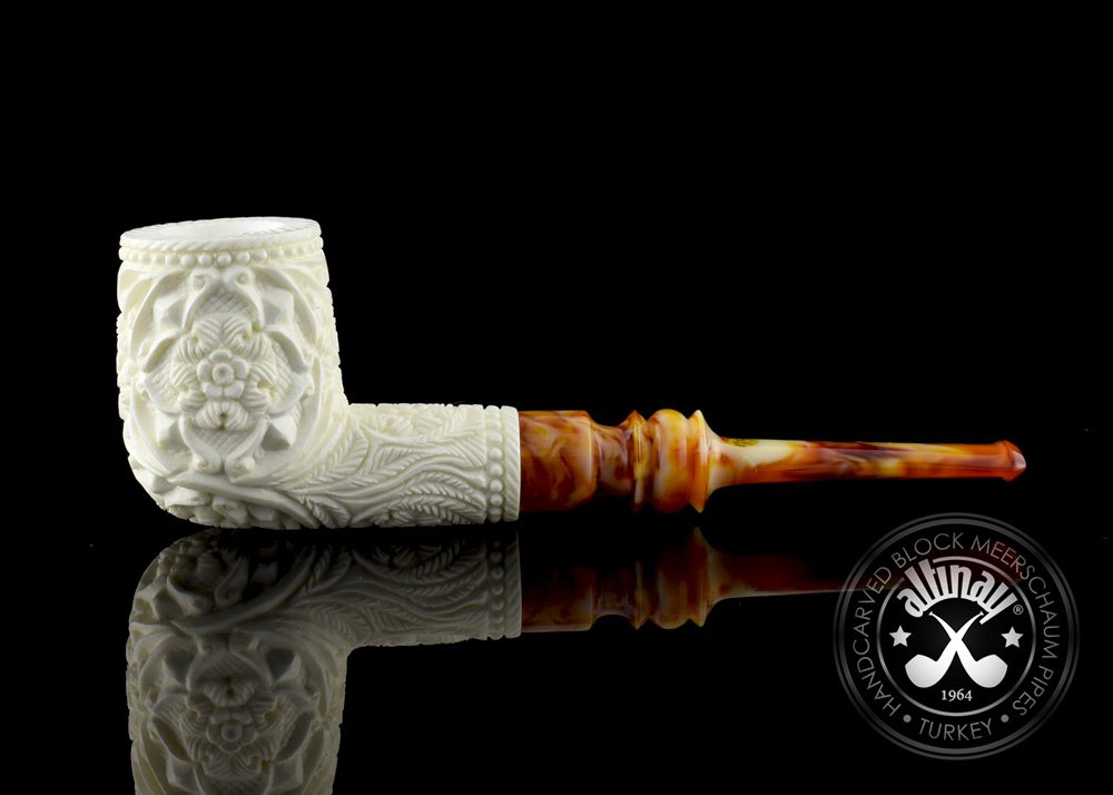 altinay-classic-carved-billiard-meerschaumpfeife-ornament image 7