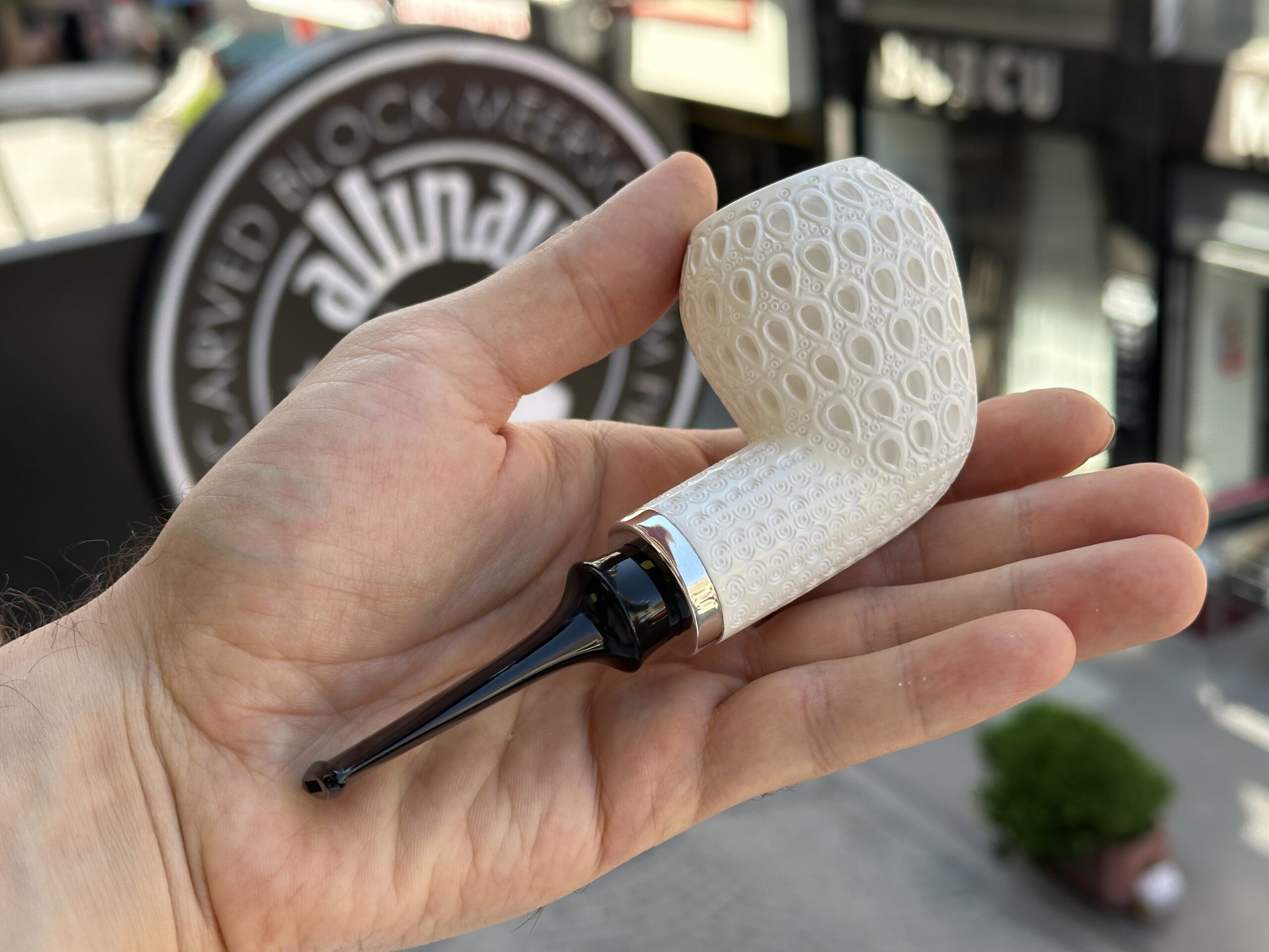 altinay-spigot-army-acorn-pear-meerschaumpfeife-silber image 2
