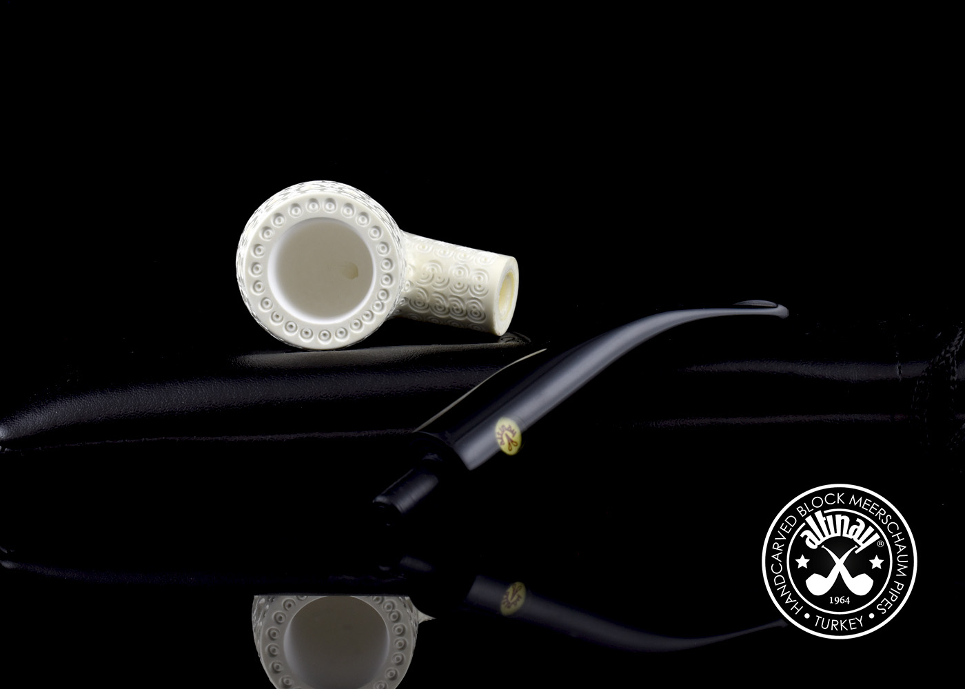 altinay-classic-meerschaumpfeife-billiard-glatt-natur-4 image 4
