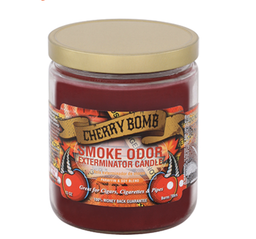 smoke-odor-exterminator-cherry-bomb-duftkerze-kirsche-13oz image 1