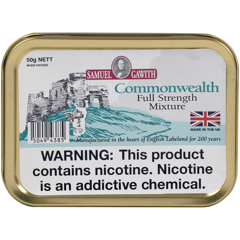samuel-gawith-commonwealth-mixture-pfeifentabak-50g-dose-latakia image 1
