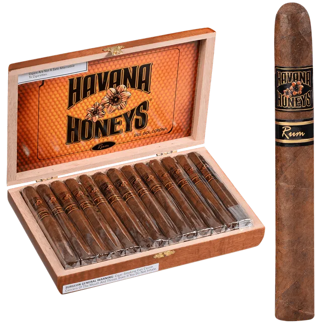 havana-honeys-del-sol-rum-zigarren-corona-mild-5-5-zoll image 1