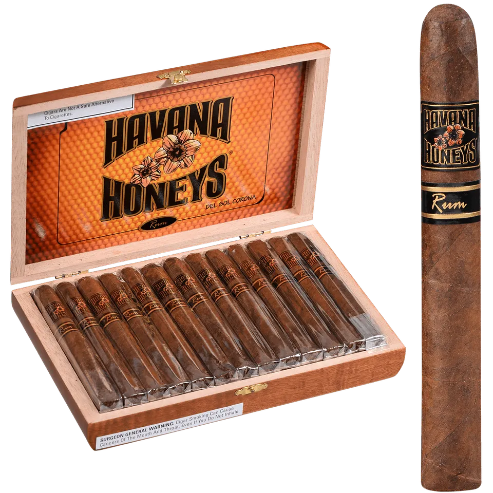 havana-honeys-del-sol-rum-zigarren-corona-mild-5-5-zoll image 1