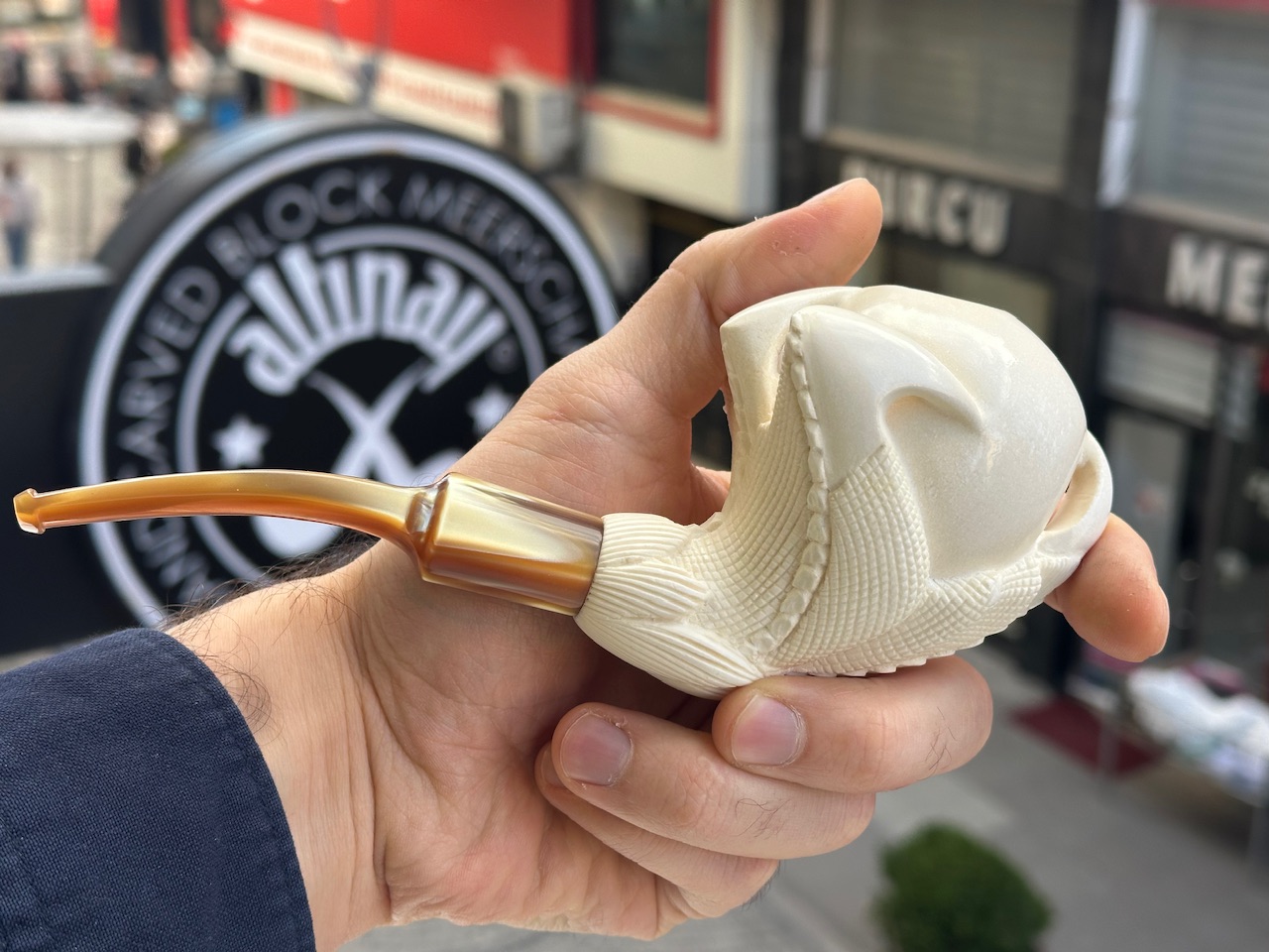 altinay-xl-claw-meerschaumpfeife-translucent-geschnitzt image 3
