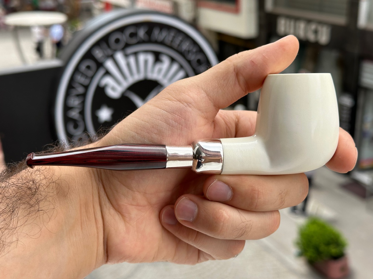 altinay-spigot-billiard-silber-meerschaumpfeife-cumberland image 4