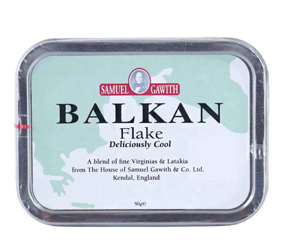 samuel-gawith-balkan-flake-pfeifentabak-50g-latakia-flake image 1
