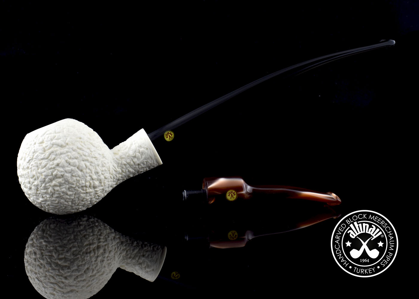 altinay-classic-ball-meerschaumpfeife-set-2-stems image 8
