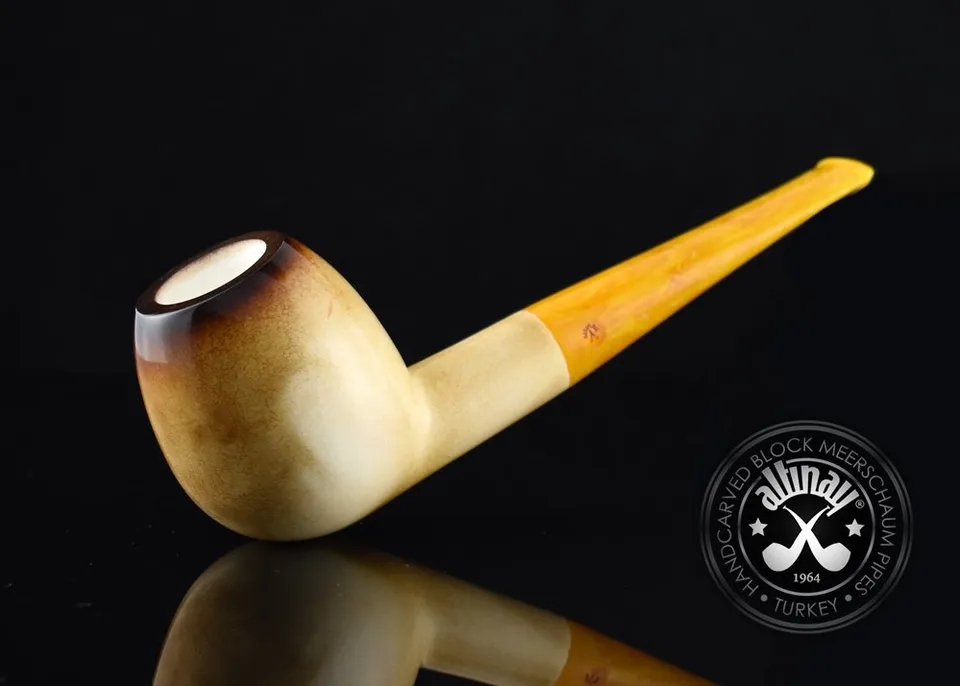 altinay-lee-van-cleef-apple-meerschaumpfeife-xl-calcined image 1