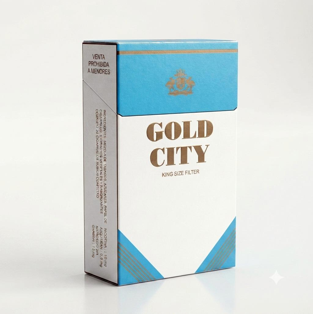 al-matuco-gold-city-blue-king-size-zigaretten-schachtel-klassisch image 1