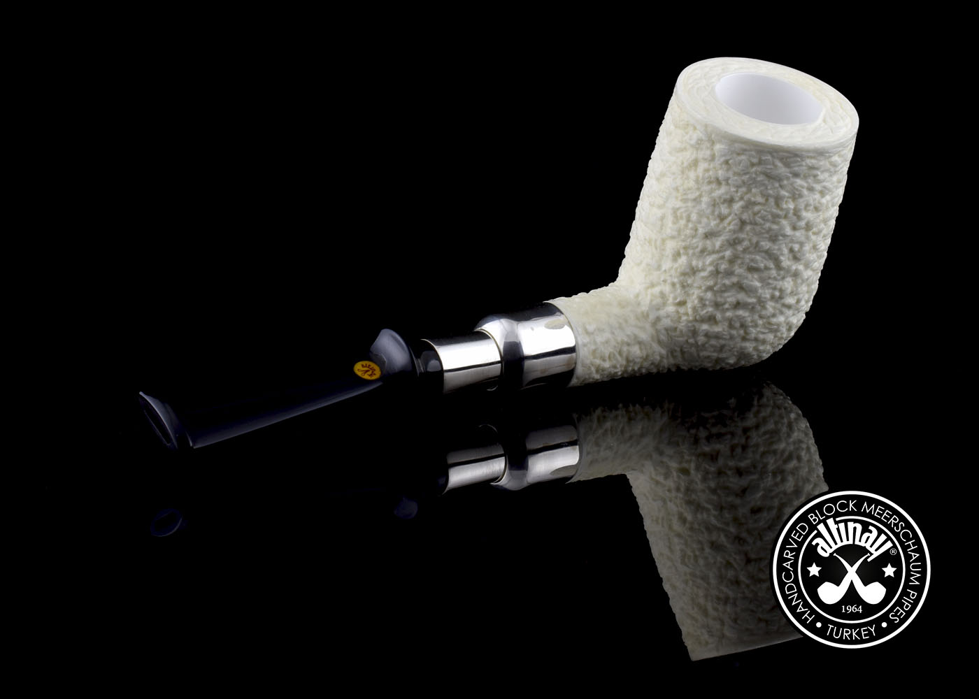 altinay-spigot-billiard-meerschaumpfeife-silber image 7