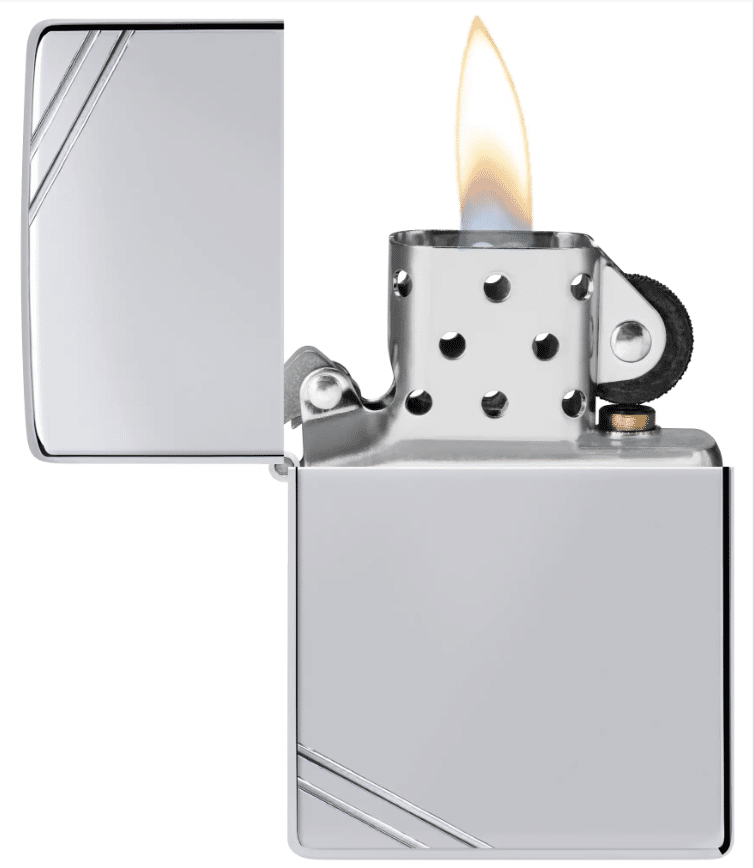 zippo-vintage-pfeifenfeuerzeug-chrom-hochglanz image 2