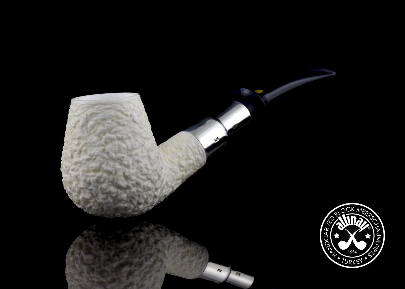 altinay-brandy-silver-spigot-meerschaumpfeife-gebogen image 2