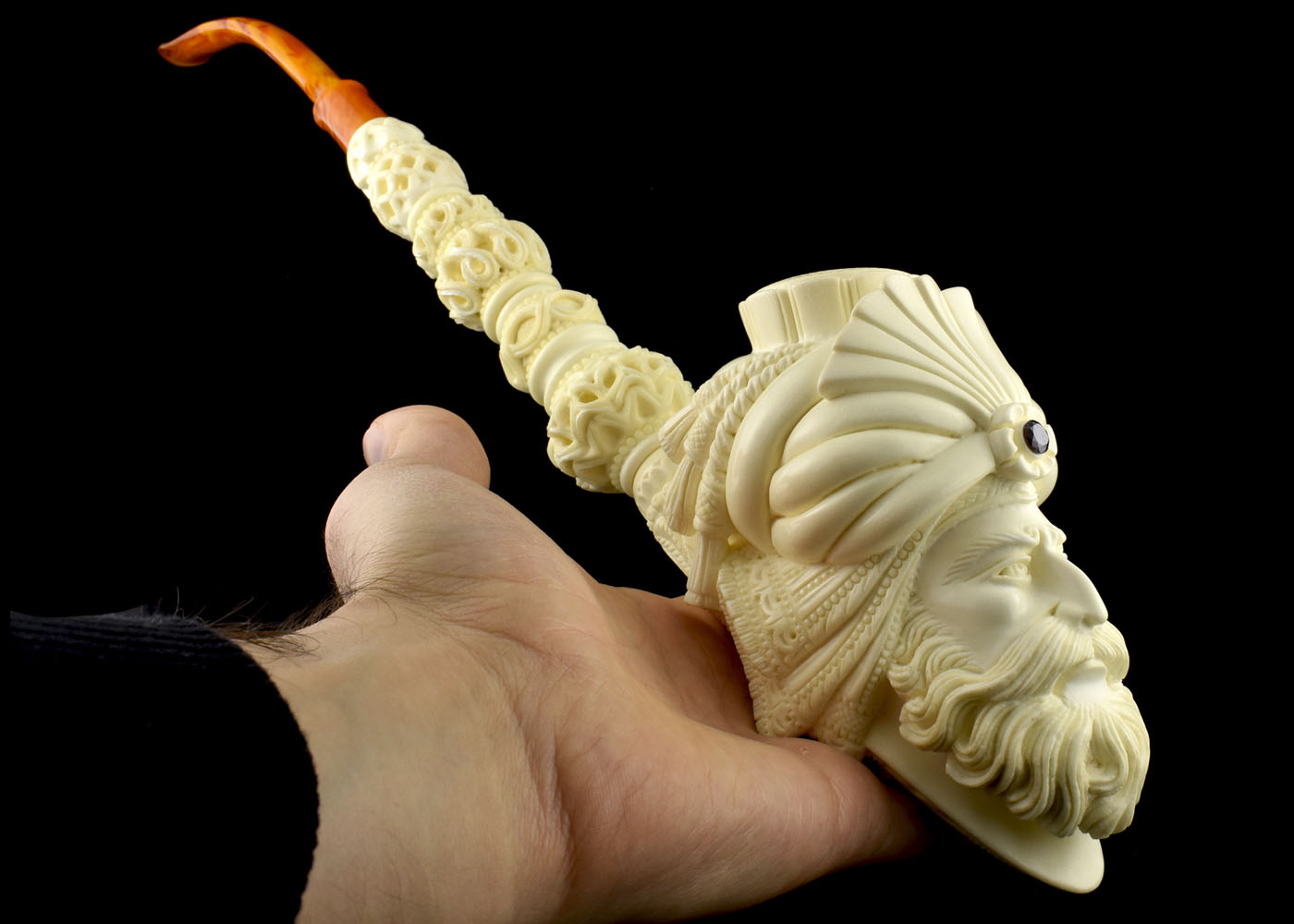 altinay-classic-sultan-saxophone-meerschaumpfeife-figural image 7