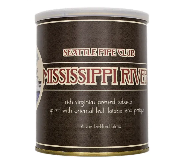 seattle-pipe-club-mississippi-river-pfeifentabak-plug-8oz image 1