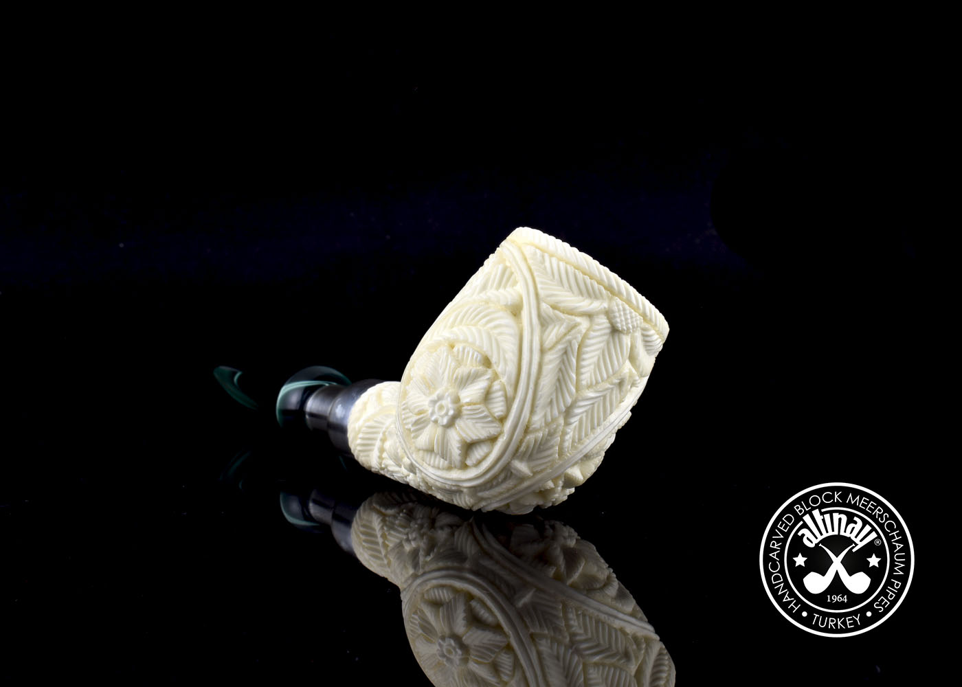 altinay-spigot-billiard-silver-meerschaumpfeife-gerade image 6