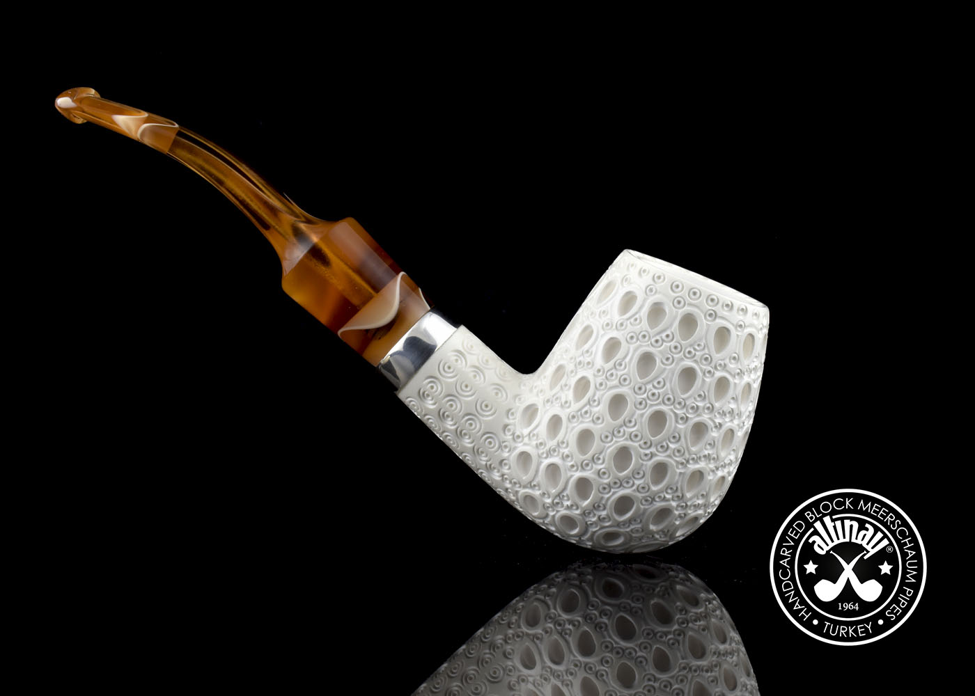 altinay-classic-brandy-meerschaumpfeife-silberband image 4