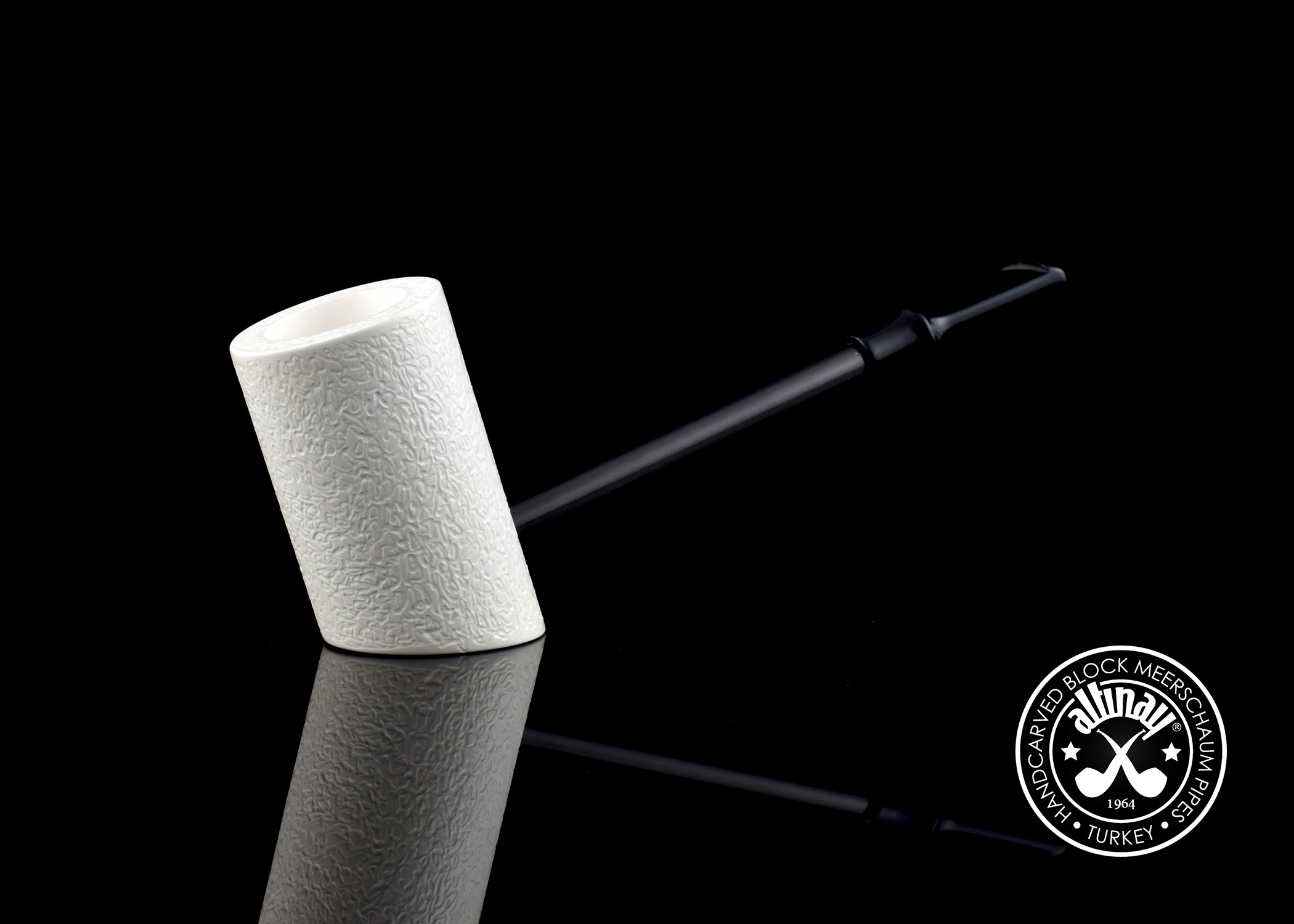 altinay-carbon-fiber-series-poker-meerschaumpfeife-standpfeife image 1