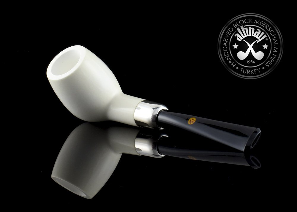 altinay-billiard-army-meerschaumpfeife-silberring image 4