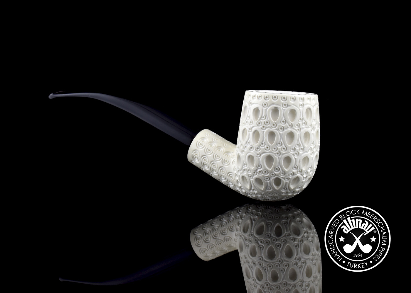 altinay-classic-meerschaumpfeife-billiard-glatt-natur-4 image 1
