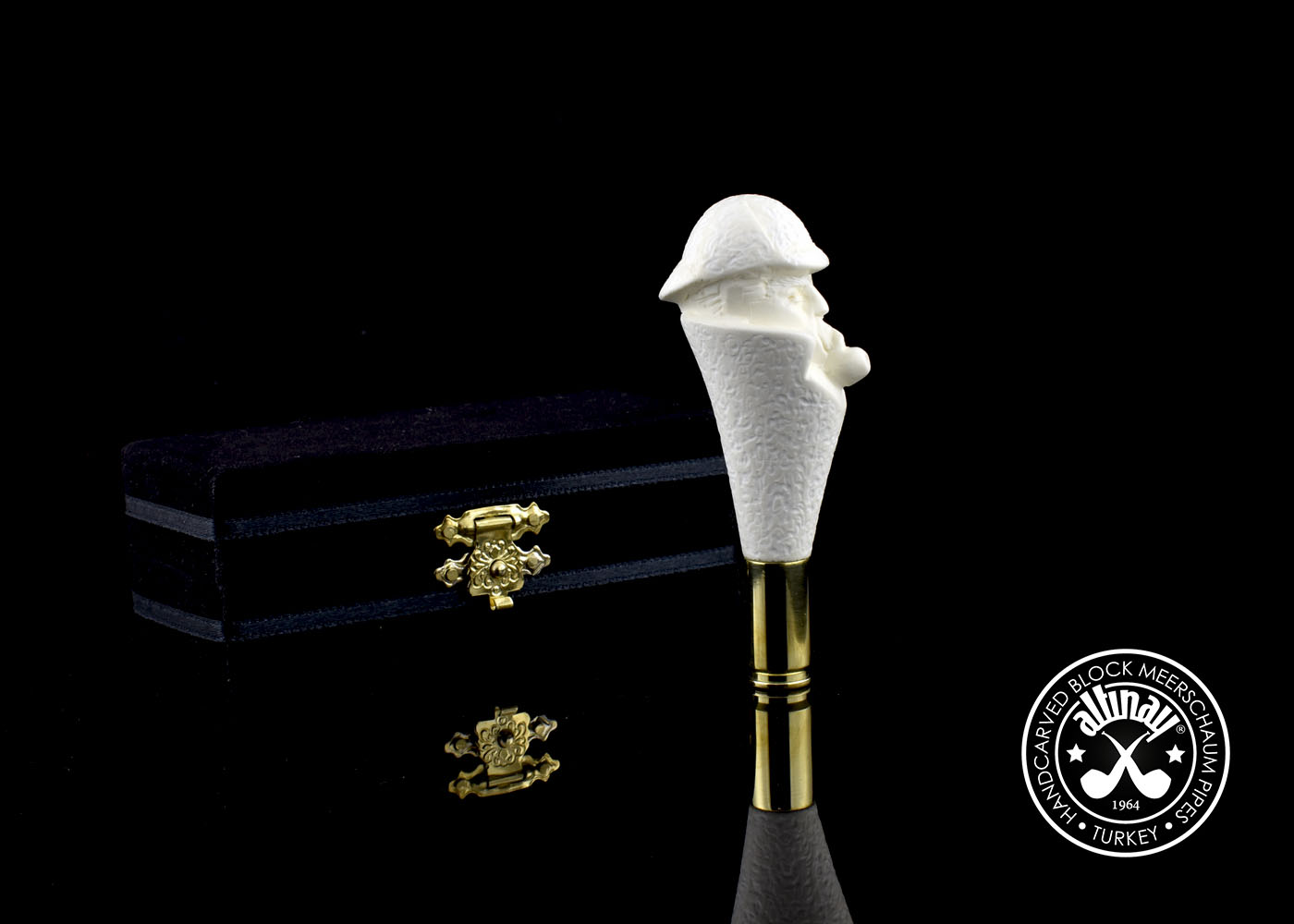altinay-sherlock-bullet-case-meerschaum-stopfer-pfeife image 2