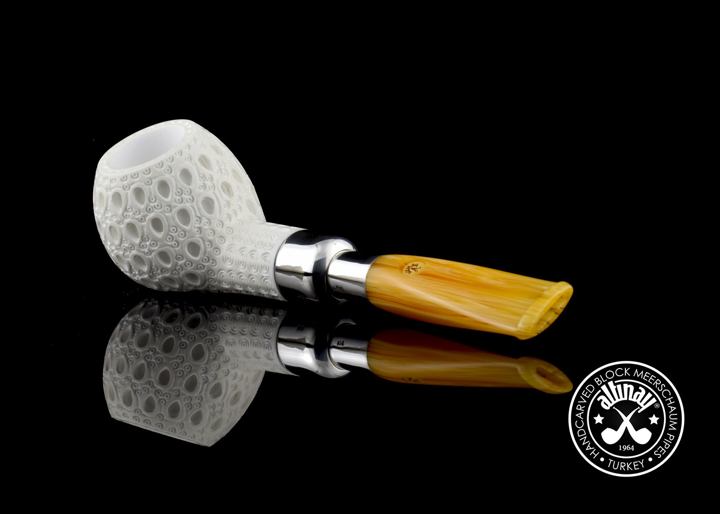 altinay-spigot-apple-silver-meerschaumpfeife-apfel image 2