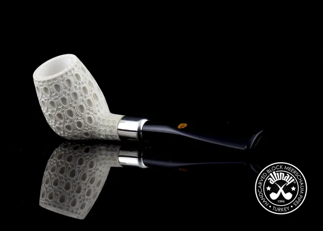 altinay-spigot-billiard-silver-army-meerschaumpfeife image 1