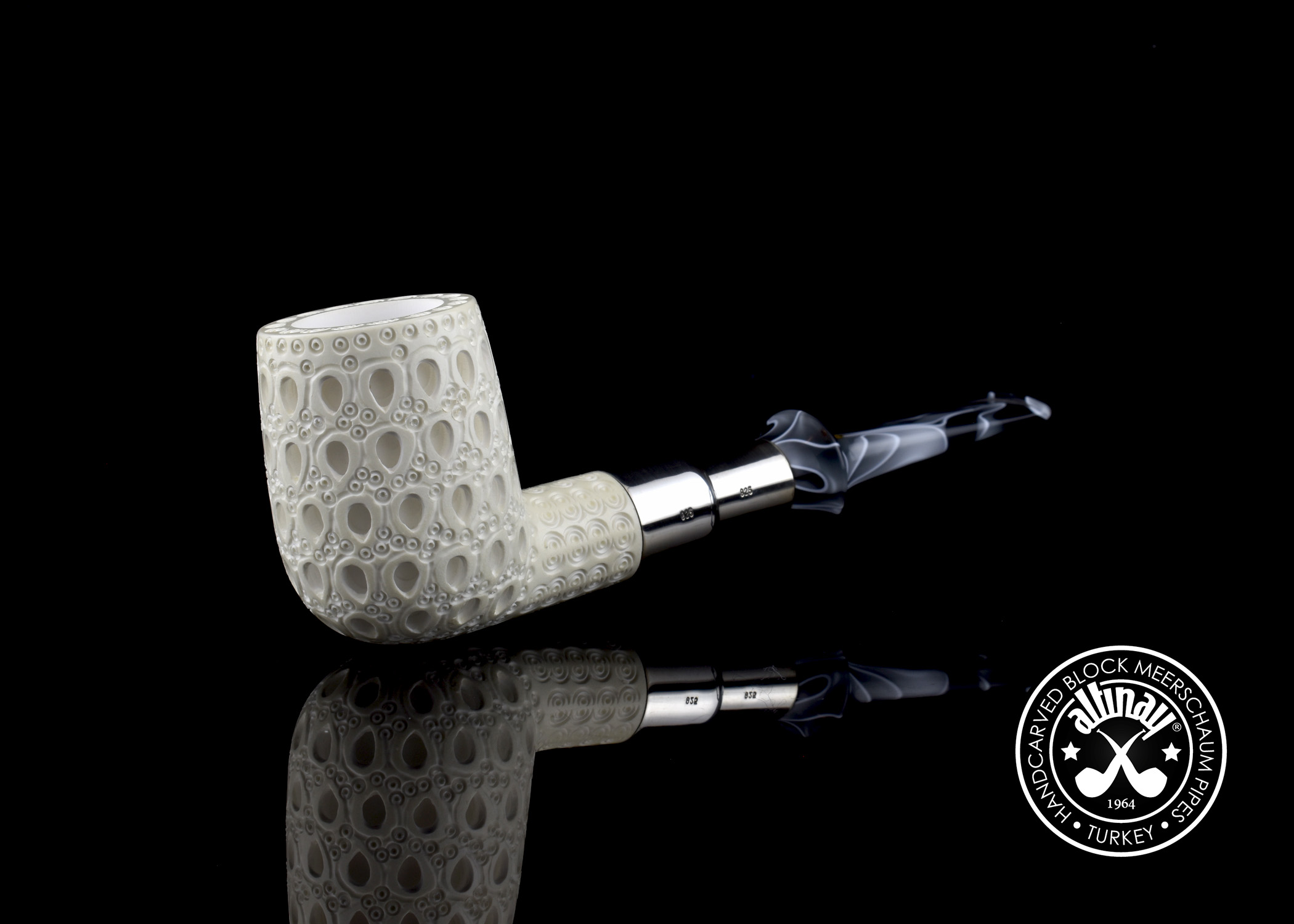 altinay-spigot-army-billiard-pfeife-meerschaum-glatt image 1