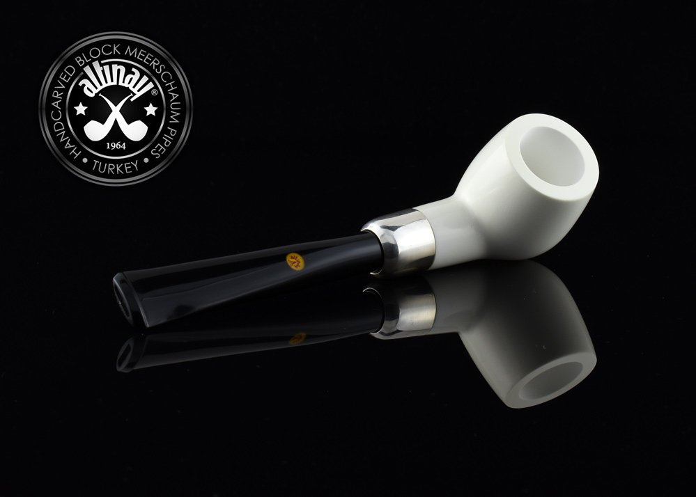 altinay-spigot-army-billiard-meerschaumpfeife-silber-2 image 5
