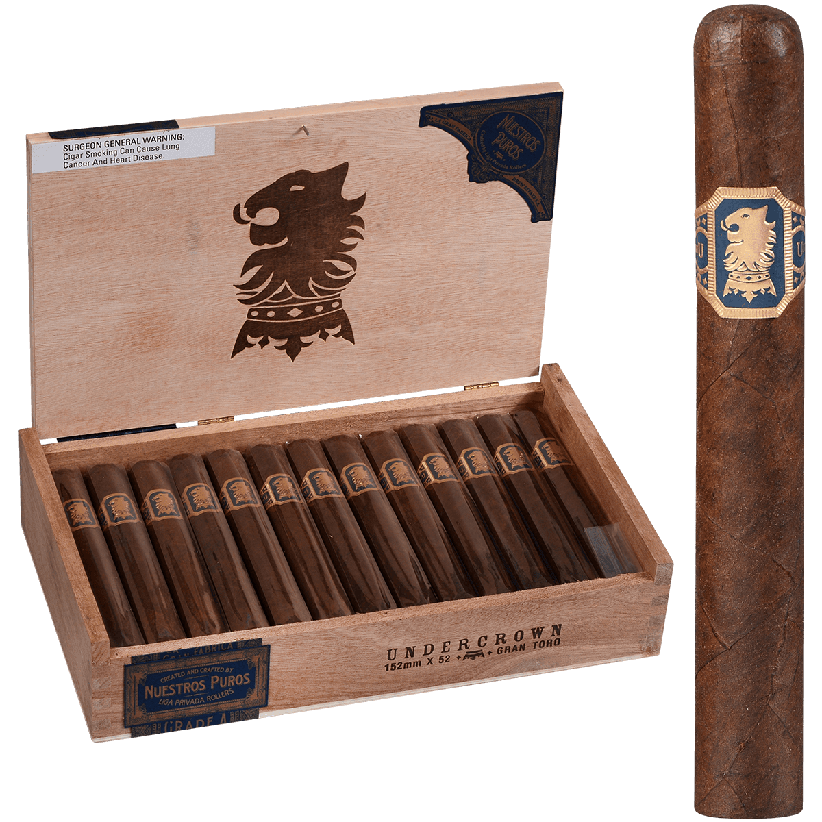 undercrown-maduro-gran-toro-zigarre-maduro-6-x-52-mild image 1