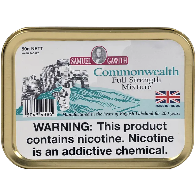 samuel-gawith-commonwealth-mixture-pfeifentabak-50g-dose-latakia image 1