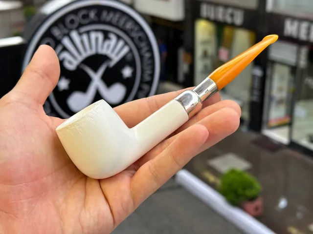 altinay-spigot-billiard-meerschaumpfeife-gerade-natur image 1